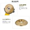AeKeatDa Woodworking Angle Grinder Sanding Disc Discs for Woodworking and Wood Processing Hole 100mm Hole 100mm Hole 3-Piece Set, High-Hardness (85mm
