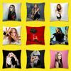 A-Avril L-Lavigne Canadian Singer Throw Pillow Case For 45*45Cm 40Cm 55Cm 50Cm 30Cm Square Car Pillowcase Shell