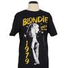 BLONDIE 1979 One Way Or Another L GRANDE Maglietta Ufficiale Nera da Uomo Logo Band Maglietta Unisex