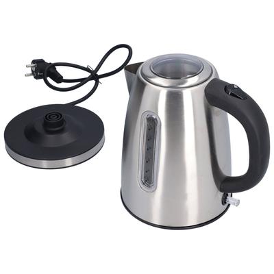 Chaleira Elétrica 1.7L Aço Inoxidável Sem Fio Chaleira Elétrica com Desligamento Automático Proteção Contra Fervura Seca