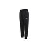 Fleece Lined Knit Joggers Men Bottoms Black F11M149602F-BK
