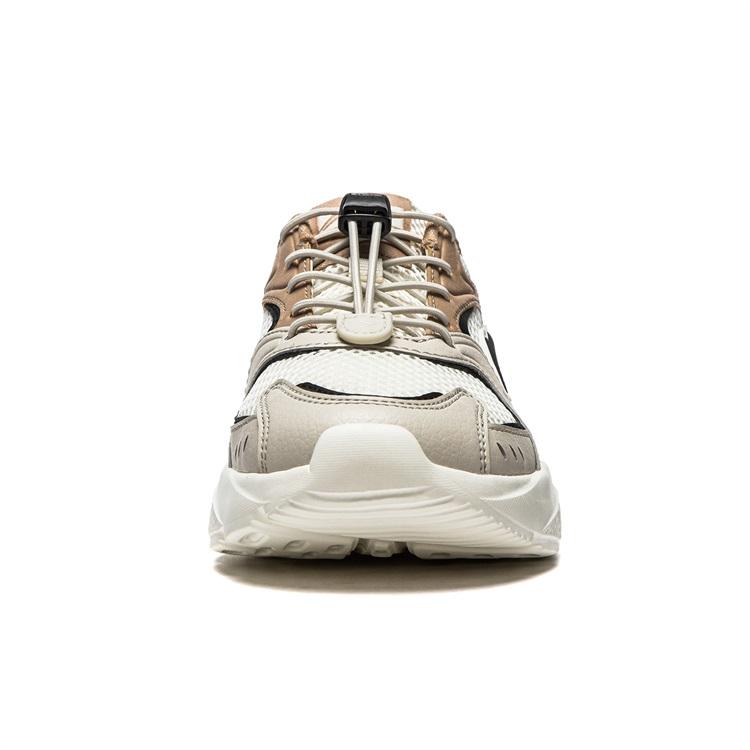 Li Ning Kids Sports Trend Low-Top Casual Shoes Kids Casual Shoes Off-White YKCU076-1