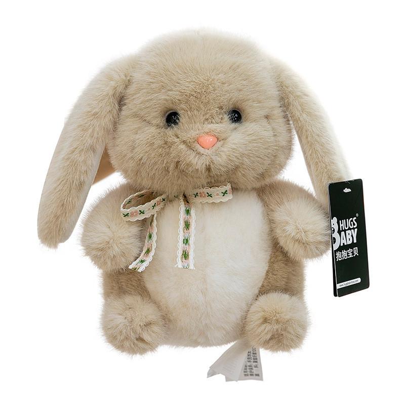 Plush Toy Rabbit Bowknot Cute Cartoon Girl Child Bedroom Decoration Doll Scene