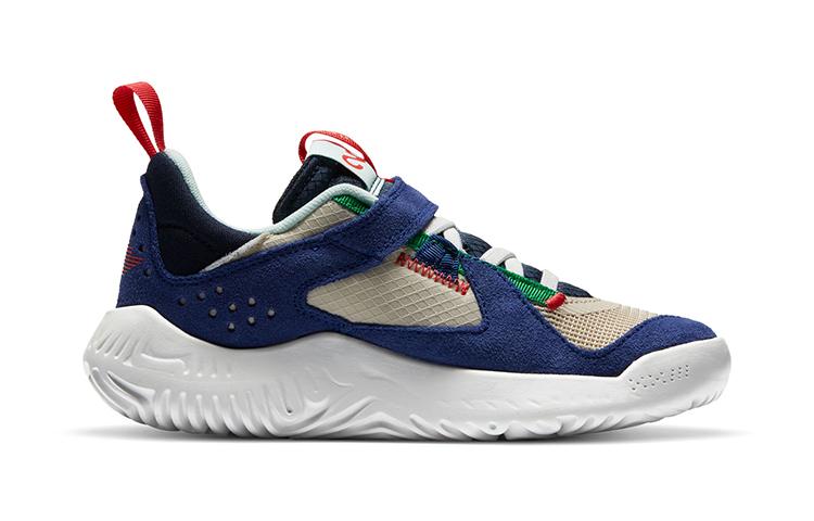 Jordan Delta BP Slip Resistant Cushioning Low top Athletic Shoes Multicolor Children Aged 3 7 Years Old DB5924-161