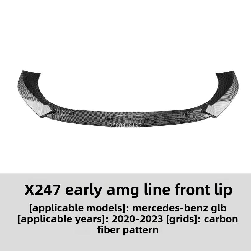 For Mercedes-benz Glb Class X247 Glb200 Glb35 Amg 2020-2025 Front Lip Front Shovel Modification