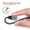Fast-Charging Nylon Braided Data Cable for iPhone 11/12/13/14