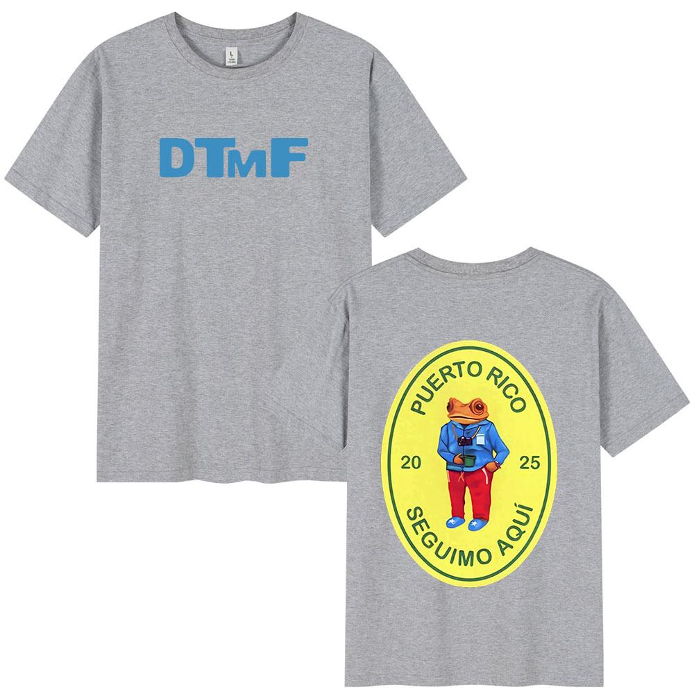 Bad Bunny DTMF Debi Tirar Mas Fotos 2025 New Album T Shirts Men Women Clothing Cotton Oversized T-shirts Hip Hop Fashion T-shirt
