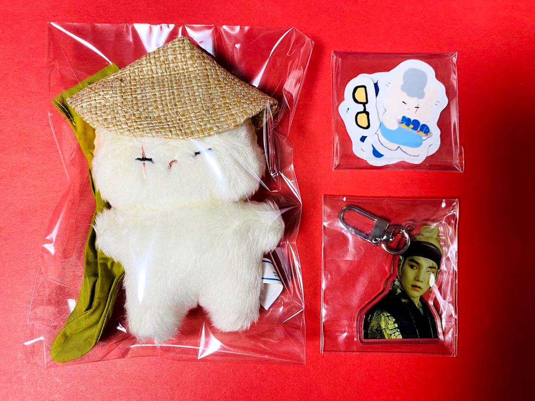 

[Б/У] BTS Юнги Плюшевый Брелок 10см Agust D Suga