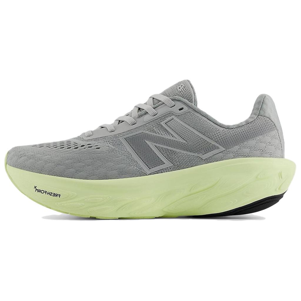 New Balance Fresh Foam X 1080v14 Raincloud Limelight Women Sneakers Grey Silver-Metallic W1080R14