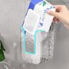 Wall Mounted Wet Wipe Dispenser with Suction Cup Easy to Installation Versatile Use Storage Case in Kitchen and Bathroom