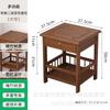 Modern Bamboo&Wooden Plant Stand-Living Room Corner Shelf with Storage Multi-Tiered Flower Pot Holder for Balcony & Indoor Decor