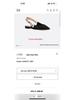 2024 Women's Spring/Summer Pointed Toe Slingback Flats with Bow Detail