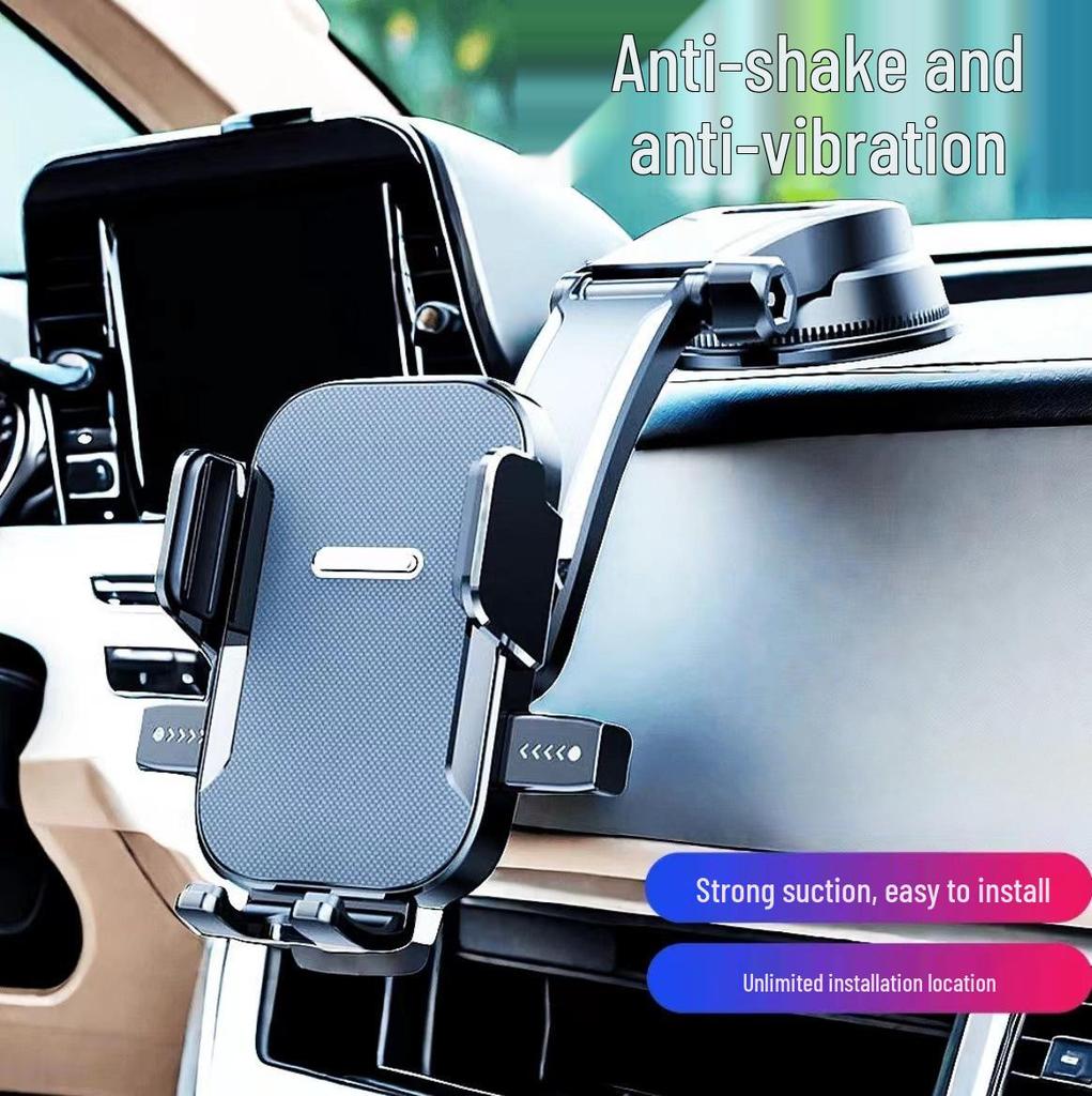 Rotating Suction Cup Car Phone Holder for Air Vent & Center Console