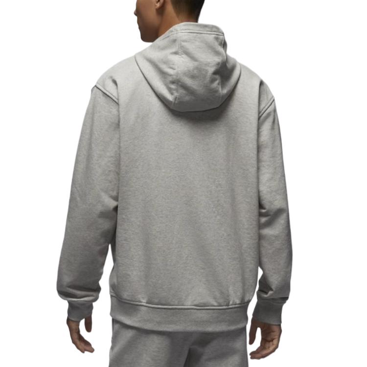 Jordan Dri Fit Warm Comfortable Skin Friendly Simple Hoodie Men hoodies Light-Gray HF9903050