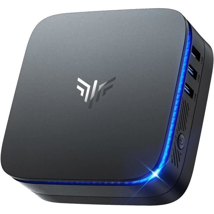 Mini PC - NiPoGi - AK1 PLUS - Intel Alder Lake N95 - 16 GB DDR4 - 512 GB SSD - 4K 60Hz