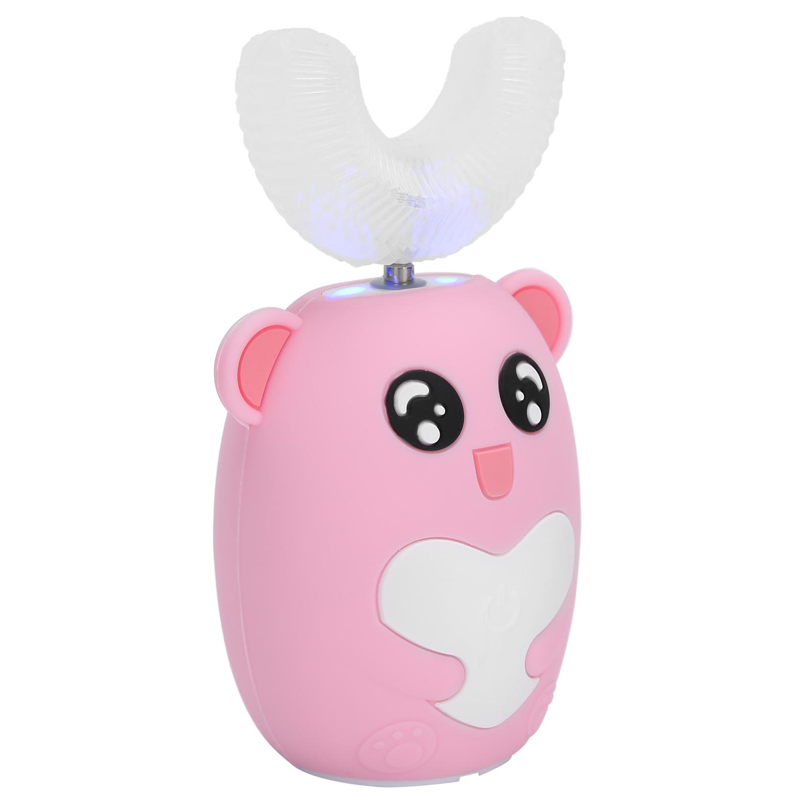 

U-образная зубная щетка электрическая щетка для чистки зубов для детей 2-12 лет белый