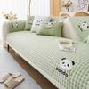 Ice Silk Mat Sofa Cushion Summer Non-Slip Seat Cushion Cartoon Cute Wind Cooling Sofa Cover Backrest Towel Cover Cloth