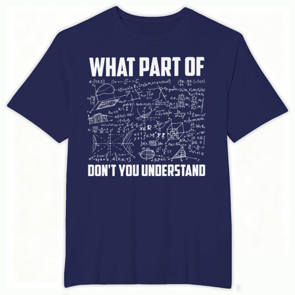 Funny Math Physics Short Sleeve Tshirt Crew Neck Fashion Clothes Science Teacher Print Graphic Tee Math Teacher Gifts Tshirt