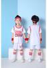 Children's Fake Two-Piece Basketball Uniform Set - Unisex Competition Jersey & Jump Rope for Sports Performance and Training.