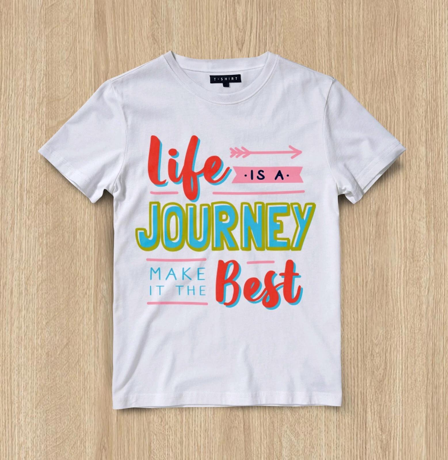 

Custom Road to Adventure Graphic T-shirt Design Unisex Jersey Short Sleeve Tee XL