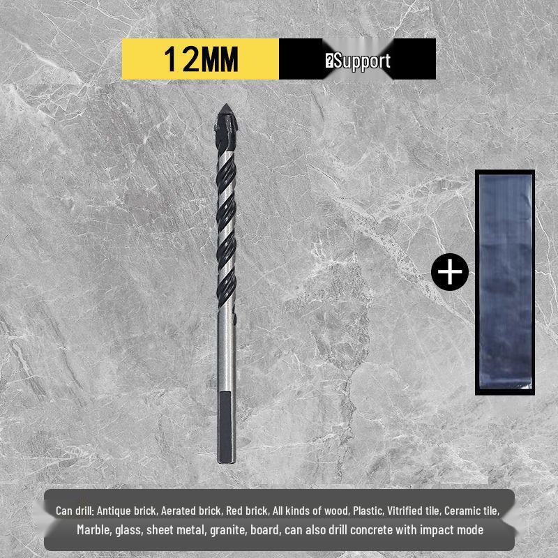 Multi-Purpose Tile Drill Bit for Concrete, Glass, Ceramic, Iron & Cement
