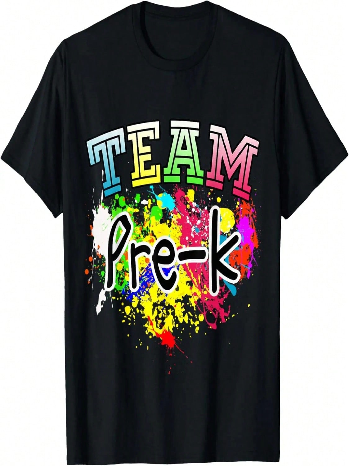 Team Pre-K Kindergarten T Shirt T-Shirt S разноцветный