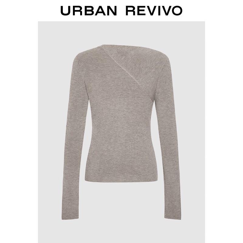 

UR Flowing Light Hollow Texture Knit Top L