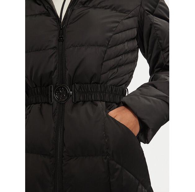 Guess New Olga W4BL40 WEX52 Black Regular Fit Down Jacket