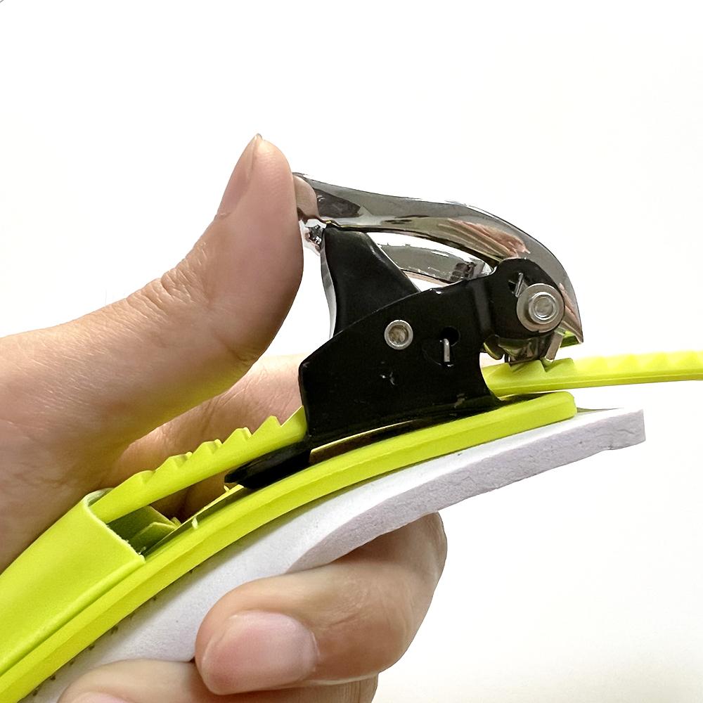 Colored  Adjustable Ski Strap Binding Attachment for Multiple Occasions With Ratchet Tongue Ladder to Secure Shoelaces