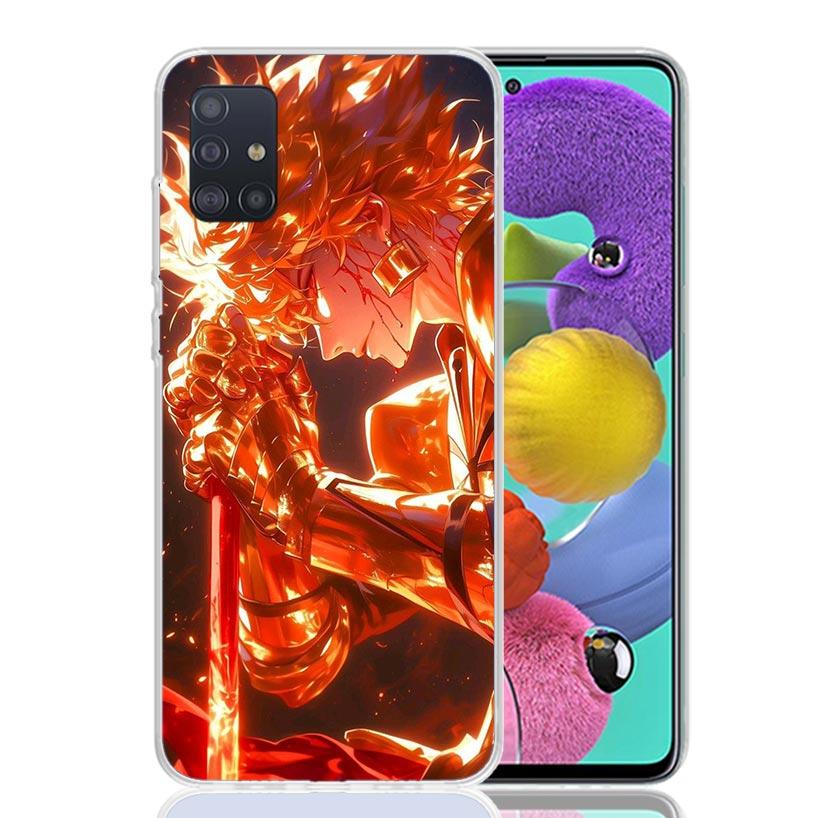 Fate Zero Stay Night Gilgamesh Phone Case For Samsung Galaxy A52 A32 A22 A12 A02S A50S A30S A51 A31 AA71 Note 20 Ultra 10 S10 Pl