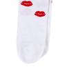 Valentines Day Over Knee Long Socks Cute Bowknots Lip Heart Pattern Thigh High Stockings for Women Parties Casual Wear