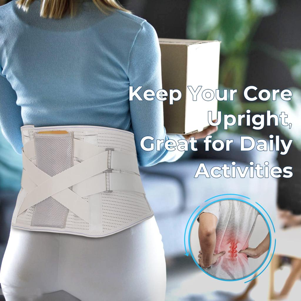 Lumbar Back Belt For Lower Back Pain Relief -Back Support Belt For Women&Men,Lower Back Brace For Herniated Disc,Sciatica