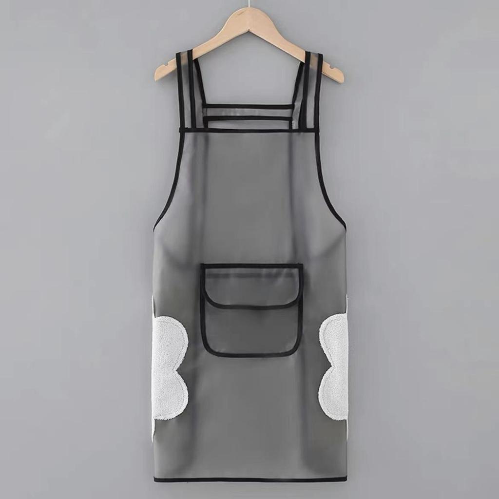 Customized Waterproof TPU Apron with Logo - Transparent and Oil-resistant