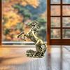 Horse Statue Sculpture Chinese Year Decoration for Bedroom Office Desk Cabinet Bookcase