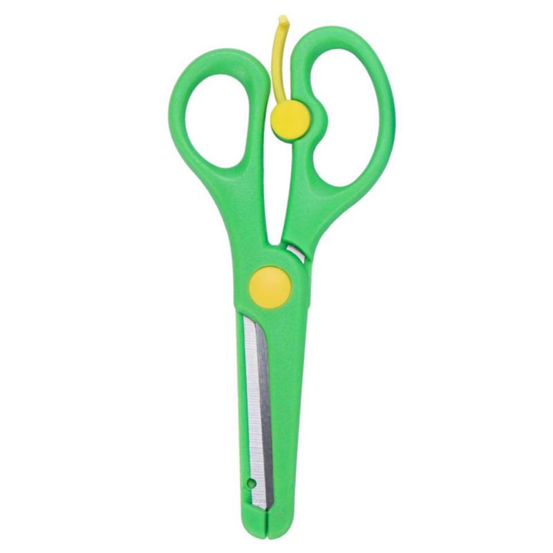 

1 шт. ножницы для дошкольного обучения, ножницы для детской безопасности, тупые ножницы для детей, ножницы для дошкольного обучения, ножницы для художественного творчества 1 pc зелёный