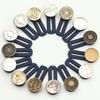 2pcs-No-Sew Instant Waistband Extenders For Jeans - Adjustable Denim Button Expanders