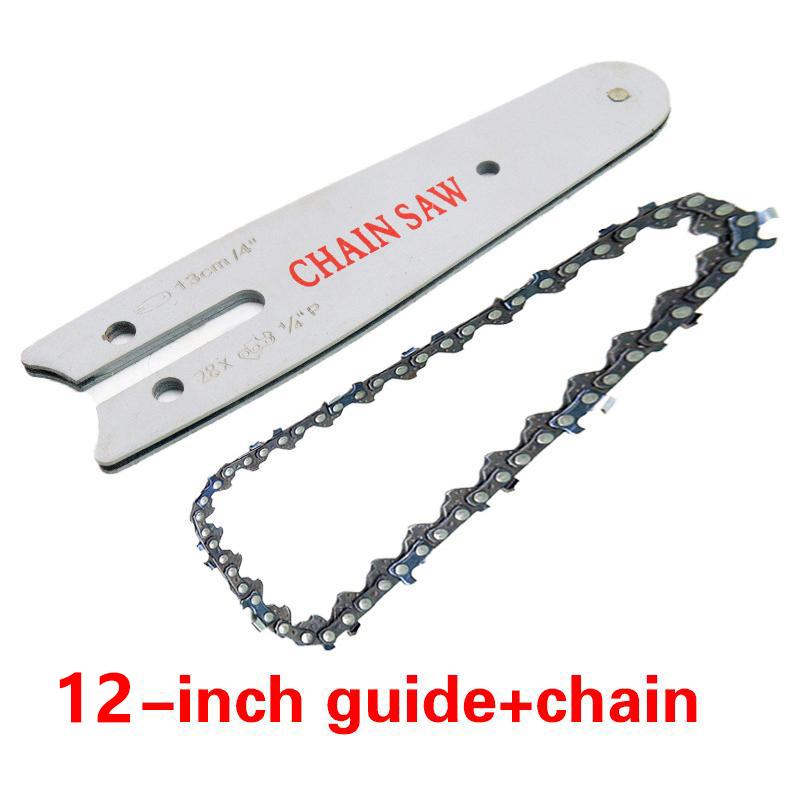 4/6/8/12 Inch Replacement Saw Chain Steel Chain Superior Technology Chain Mini Electric Saw Accessories