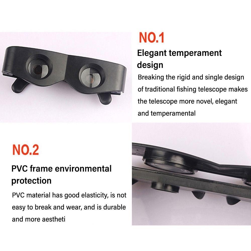 Glasses Style for Bird Watching Binoculars Binoculars Fishing Telescope Magnifier Binoculars