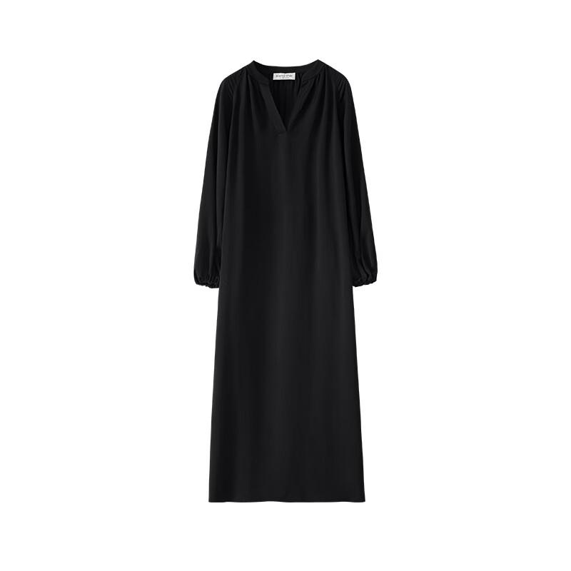

Marc O Polo Women s V-Neck Lantern Sleeve Maxi Dress M