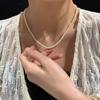 Pearl Necklace, Light Luxury, Niche Design, Collarbone Chain Neck