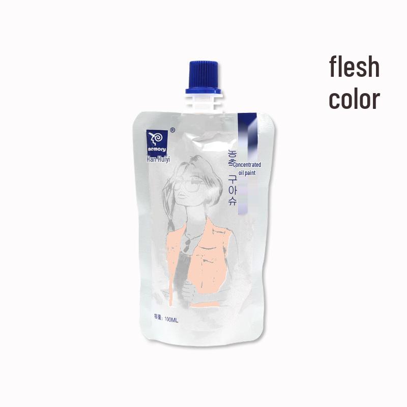 Portable 100ML Memory Gouache Paint with Refill - Ideal for Art Exams and Student Training