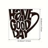 HAVE A GOOD DAY Mug Iron Crafts Charming Indoor and Outdoor Décor, Ideal for Living Room, Bedroom, Hallway, and Wall Decoration