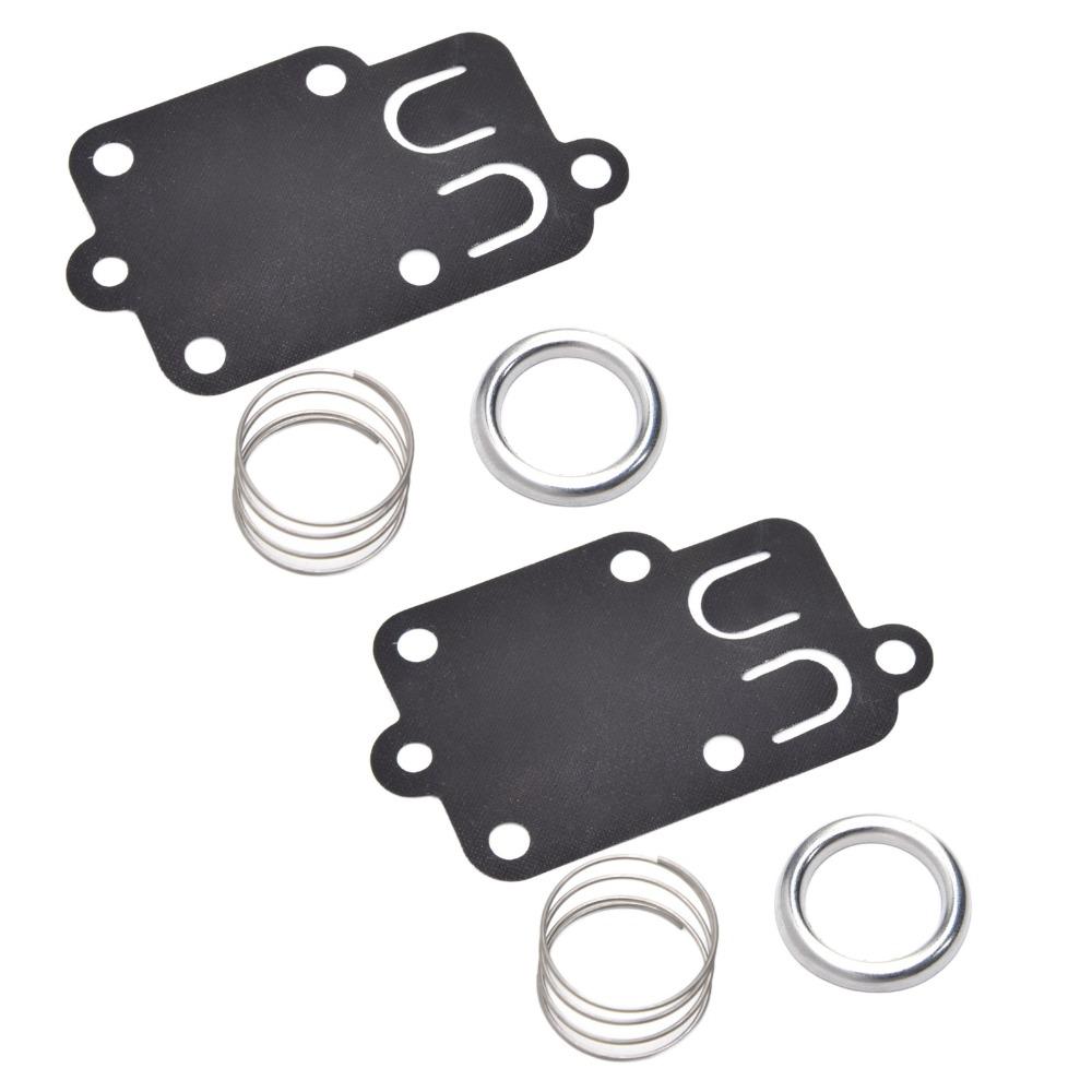 6SET Compact Diaphragm Gasket Kit Black Spring Cap Replacement Kit for 5021K 2HP 5HP Engines
