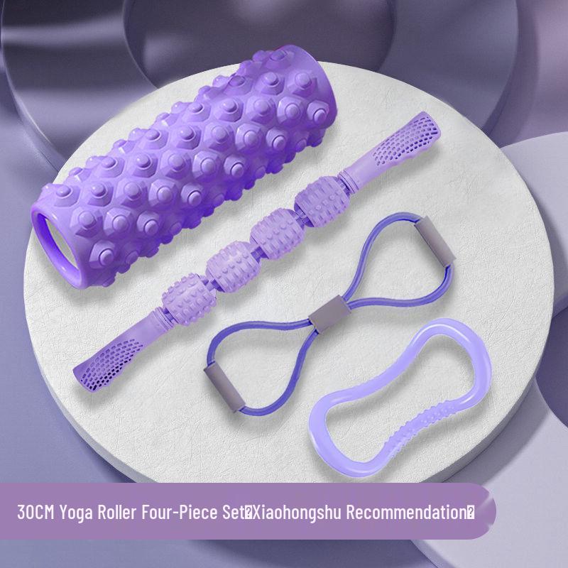 Yoga Foam Roller Muscle Relaxer Set: Slimming Tool for Calves & Fitness Massage