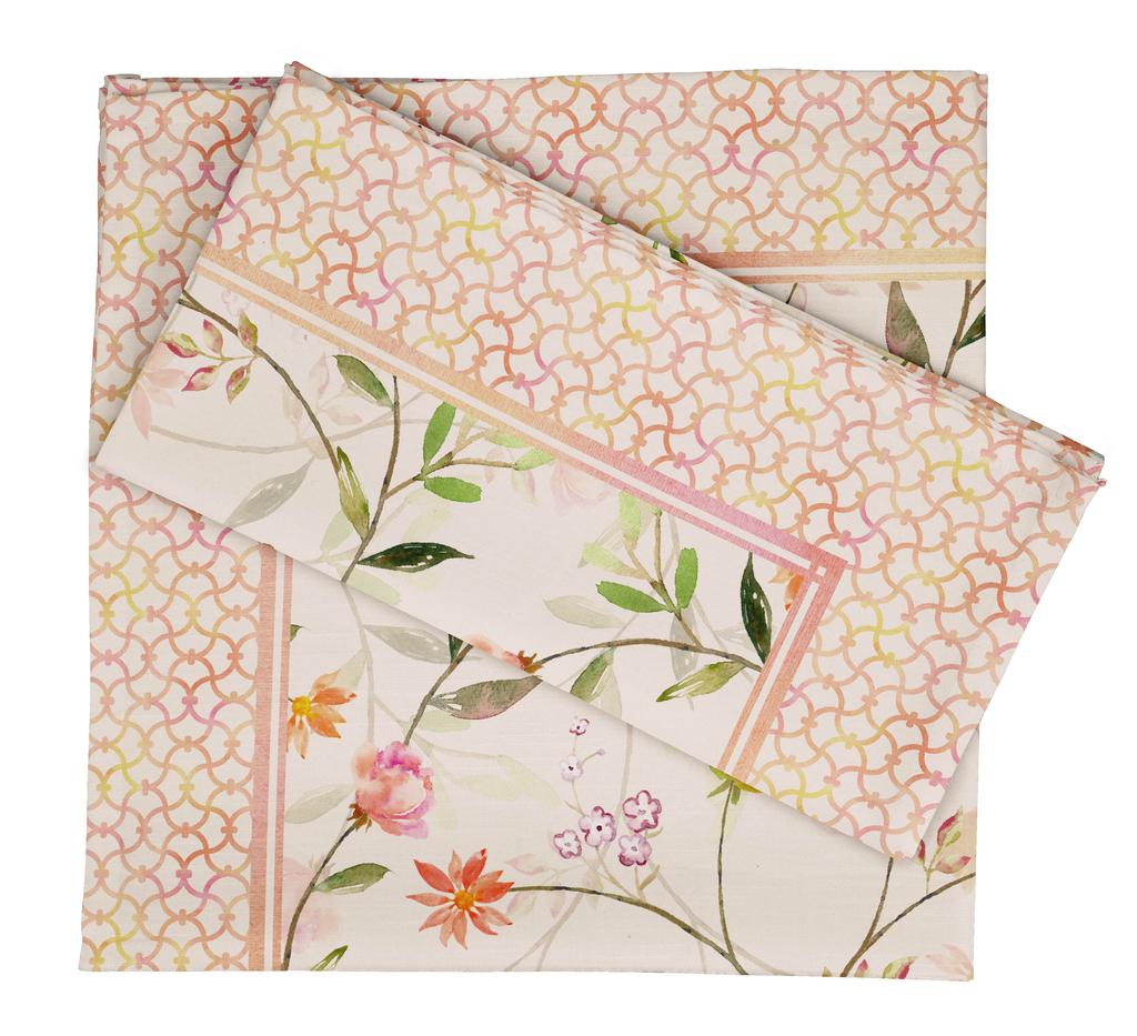 Vargottam Luxury Collection Dinner Table Linen Decor Cotton Napkin Printed Fabric Reusable Napkins Set Of 12, 20" X 20" -
