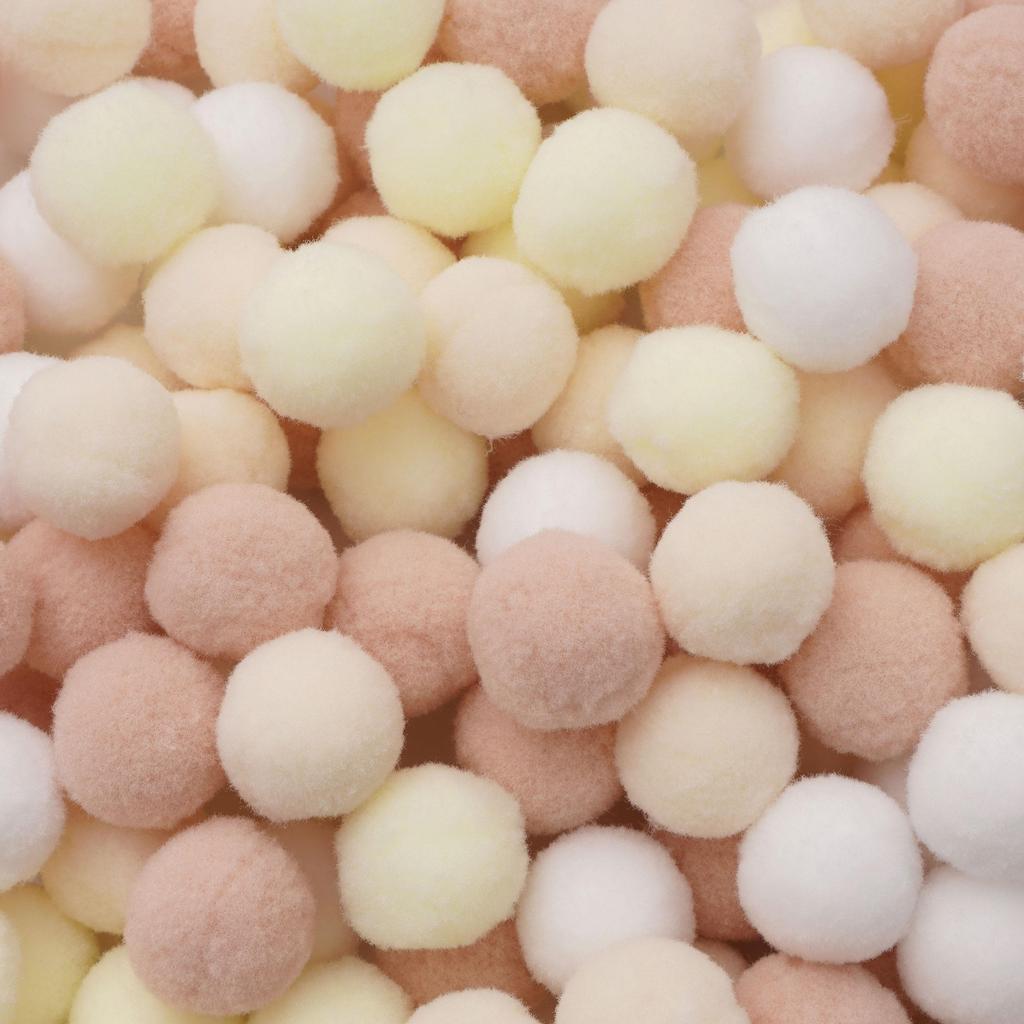 20-200 Stück Bunte Pompon-Plüschbälle Gemischte Farbe Kreatives Kinder-Handarbeitsmaterial Glitzer-Schaumstoffball DIY Bastelbedarf
