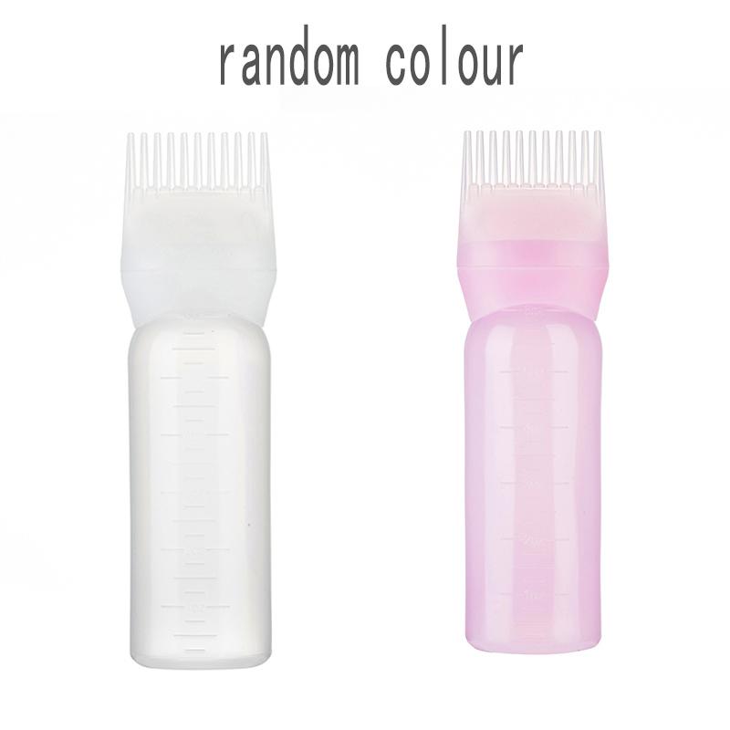 120ml Hair Dye Bottle Applicator Brush Comb Dispensing Salon Hairdressing Tool