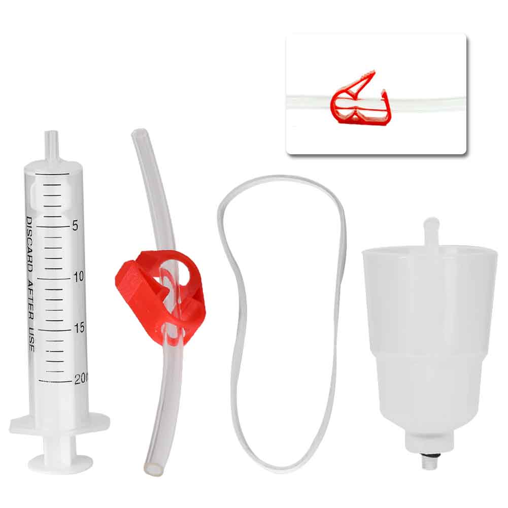 

Hydraulic Bicycle Bike Disc Brake Mineral Oil Bleed Repair Tool Kit Set for Mountain Road Bikes