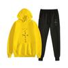 Hot-selling European and American Singer Travis Scott Casual Hooded Sweater Couple Suit