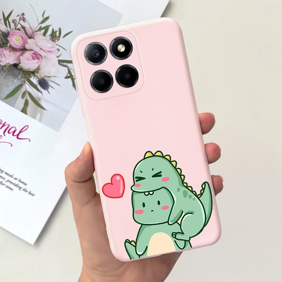 For Cover Honor X8 Phone Case TFY-LX1 TFY-LX2 TFY-LX3 Bumper Popular Flower Cats Soft Cover For Honor 70 Lite X6 X6s X8 5G Funda